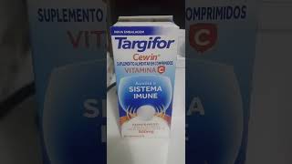 Targifor Vitamina C comprimidos de 500 mg [upl. by Amlev981]