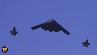 Top 10 Stadium Flyovers Black Hawks F22 B2 Stealth bomber [upl. by Anitsuga]