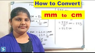 How to convert millimeter to centimeter  Conversion of millimeter into centometer  mm into cm [upl. by Jacinda]