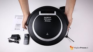 Robot aspirapolvere ARIETE 2718 Xclean  Video recensione di Convenienzacom [upl. by Airolg34]