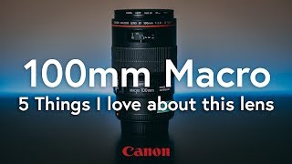 Canon EF 100mm f28L Macro USM Review [upl. by Galen]