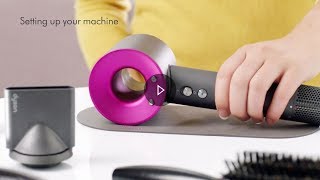 Setting up your Dyson Supersonic™ hair dryer [upl. by Gombach978]