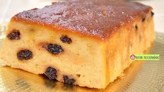 BUDIN DE PAN O PUDIN SIN HORNO super FACIL ROSVI HERNANDEZ [upl. by Rabiah]