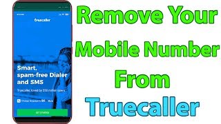 How To Delete Truecaller Account Permanently amp Deactivate Your Id Using New Unlisting Link [upl. by Leirea]