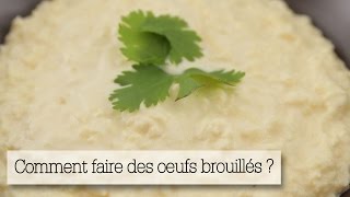 Comment faire des oeufs brouillés [upl. by Aidole]