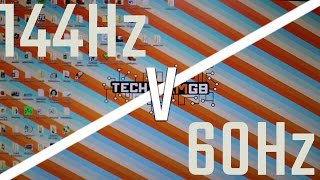 144Hz V 60Hz Showdown [upl. by Analahs35]