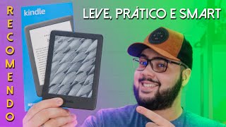 A Melhor Forma de Ler Livros Digitais Tela confortável baixo peso e Funções Smarts Kindle 10a [upl. by Yellek]