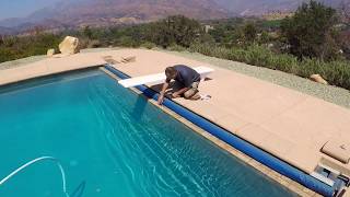 DIYHow to Patch a Hole in the Pool Cover [upl. by Anniram]