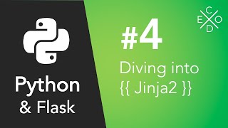 Python and Flask  Diving into Jinja2 [upl. by Ilecara431]