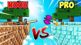 ISLA de LUCKY BLOCKS NOOB vs ISLA de LUCKY BLOCKS PRO 😱 MINECRAFT MODS [upl. by Verile]