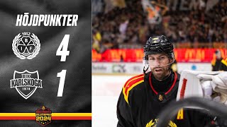 Höjdpunkter  Brynäs  Karlskoga  Semifinal 27 [upl. by Karisa]