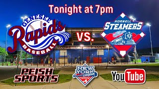 2471Hornell Steamers vs 238Genesee Rapids NYCBL [upl. by Daney]