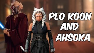 Ahsoka Tano and Plo Koon Clone Wars Scenes  Best Moments [upl. by Even]