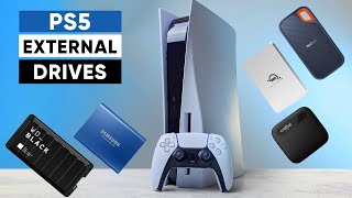 7 Best PS5 External Hard Drives  From Budget to High End [upl. by Inalak523]