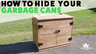 How to Hide Your Garbage Cans [upl. by Becka]