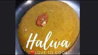 Halwa  Sheera  Soft seera by Food Lab  Love to cook [upl. by Dunaville]