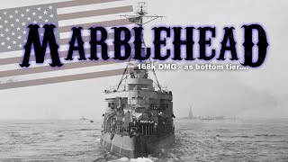 Marblehead 168K DMG  World of Warships [upl. by Huda]