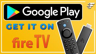 GOOGLE PLAY STORE ON FIRESTICK amp FIRE TV  EASY INSTALL  2023 UPDATE [upl. by Hardden292]