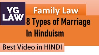 Types of Marriages in Ancient India  Family Law [upl. by Gregorius29]