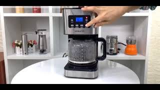 Coffe Maker  ყავის აპარატი Sokany CM121E [upl. by Yatnoed]