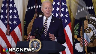 Watch Biden delivers remarks at House Democratic Issues Conference  NBC News [upl. by Enoch]