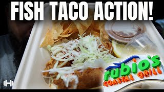 Eating Rubios Coastal Grill Fish Taco [upl. by Isla]