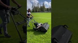 Swardman Edwin 95 – The Ultimate Reel Mower for Large Grass Areas [upl. by Yendys]