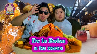 Mariscos EN BOLSA Se Comen SIN PLATOS NI CUBIERTOS FT Tukishow [upl. by Mylan]