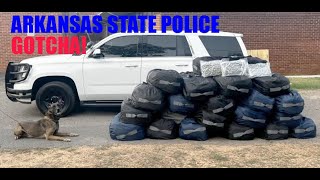 Arkansas Trooper First Class Hess with the HOMERUN Arrest quotCrime Doesnt Payquot [upl. by Wahs]