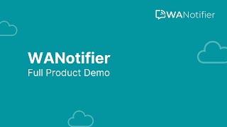 WANotifier Free WhatsApp Marketing Tool for WhatsApp API  Full Product Demo [upl. by Initirb]