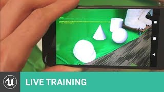 Getting Started with Handheld AR  Live Training  Unreal Engine Livestream [upl. by Anelah]