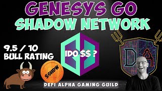 ALPHA GenesysGo IDO Launch of Shadow Network on Solana [upl. by Corso]