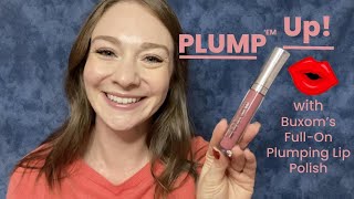 HOW TO USE Buxom’s FullOn Plumping Lip Polish [upl. by Alletsirhc520]