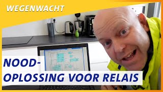 Extra startonderbreking blokkeert het relais  Robert legt uit relais  Wegenwacht vlog [upl. by Androw]