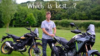 CFMOTO 450MT vs Royal Enfield Himalayan 452 ‖ Design amp Features comparison [upl. by Ciel]