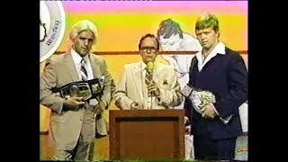 Ric Flair amp Bob Backlund Interview 19820703 [upl. by Lauer763]