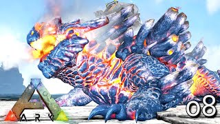 ARK GENESIS  MY MAGMASAUR LAVA LIZARD IS INCREDIBLE  ARK SURVIVAL EVOLVED E08 [upl. by Andria]