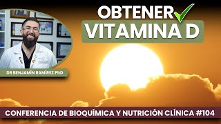 Reducir Fatiga y Depresión con Vitamina D  Conferencia 104  Dr Benjamín PhD [upl. by Egreog843]