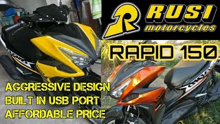 RUSI Rapid 150 [upl. by Clougher776]