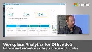 An introduction to Workplace Analytics for Office 365 [upl. by Nola]