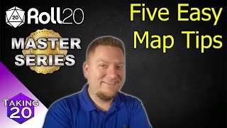 Roll20 Master Series  5 Easy Tips to Align Build amp Create Maps [upl. by Aloek]