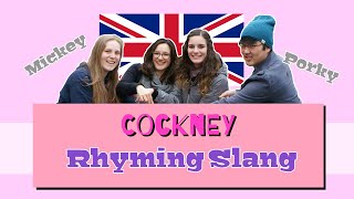 Cockney Rhyming Slang Challenge [upl. by Ayimat]