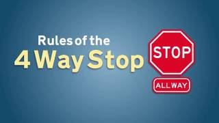 Road Rules 4Way Intersections [upl. by Namlak]