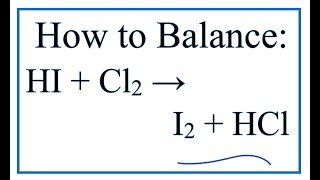 How to Balance Mg  HCl → MgCl2  H2 Single Displacement shorts [upl. by Amii]