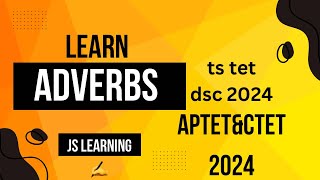 Adverbs learn tet Dsc 2024 APampts [upl. by Alleuol145]