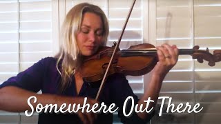 SOMEWHERE OUT THERE  Caroline Campbell  Kurt Bestor  Home Duet [upl. by Nivert]