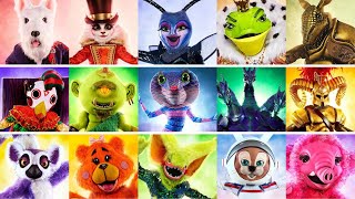 ALL MASKED SINGER REVEALS Season 7 [upl. by Ver267]