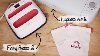 DIY customiser un sac en tissu avec du flex vinyle thermocollant [upl. by Lucania]