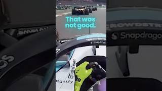 Lewis Hamilton’s radio is not working correctly Voiceover  Edit—lewishamilton f1 [upl. by Htebsil902]