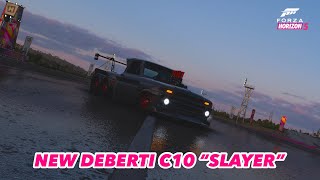 New Deberti 1965 Chevy C10 quotSlayerquot in FH5 [upl. by Vernen]